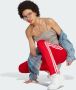 Adidas Originals Lange rode broek voor dames met 3 strepen Rood Dames - Thumbnail 4