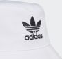 Adidas Originals Witte Bucket Hat met Trefoil Logo Borduursel White Unisex - Thumbnail 3