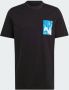 Adidas Originals Aventure Graphic T-Shirt Black- Heren Black - Thumbnail 4