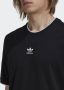 Adidas Zwarte Crew-Neck Tee met Logo Borduurwerk Black Heren - Thumbnail 5
