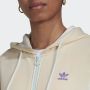 Adidas Originals Beach Festival Kapuzenjacke Hoodies Kleding almost blue hazy orange maat: L beschikbare maaten:XS S M L - Thumbnail 8