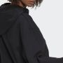 Adidas Originele en Moderne Hoodie met Vetersluiting Zwart Dames - Thumbnail 5