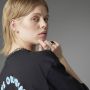 Adidas Grafische Tee Zwarte T-shirt Vrouwen Black Dames - Thumbnail 7