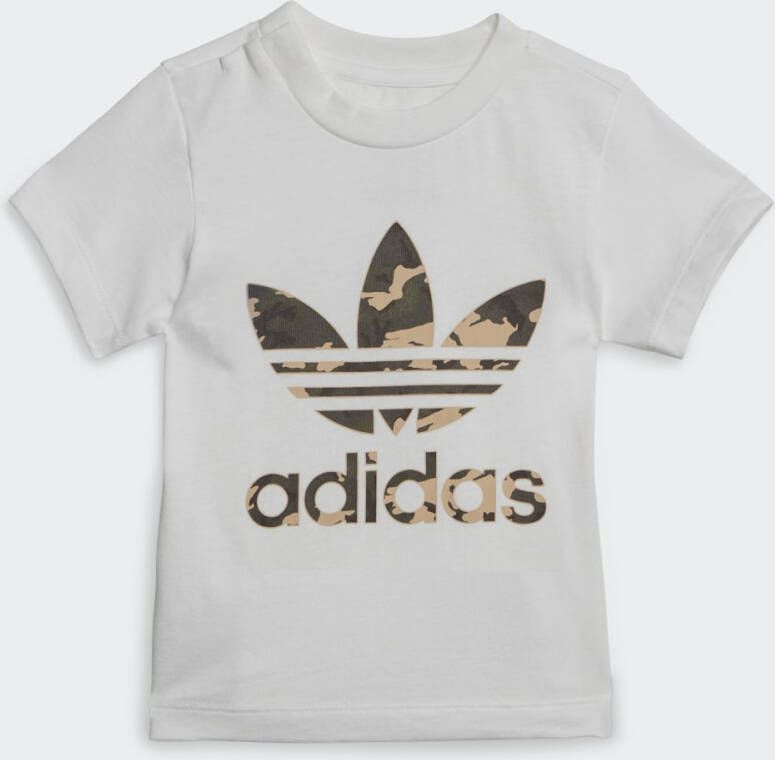 Adidas Originals Camo T-shirt en Short Set