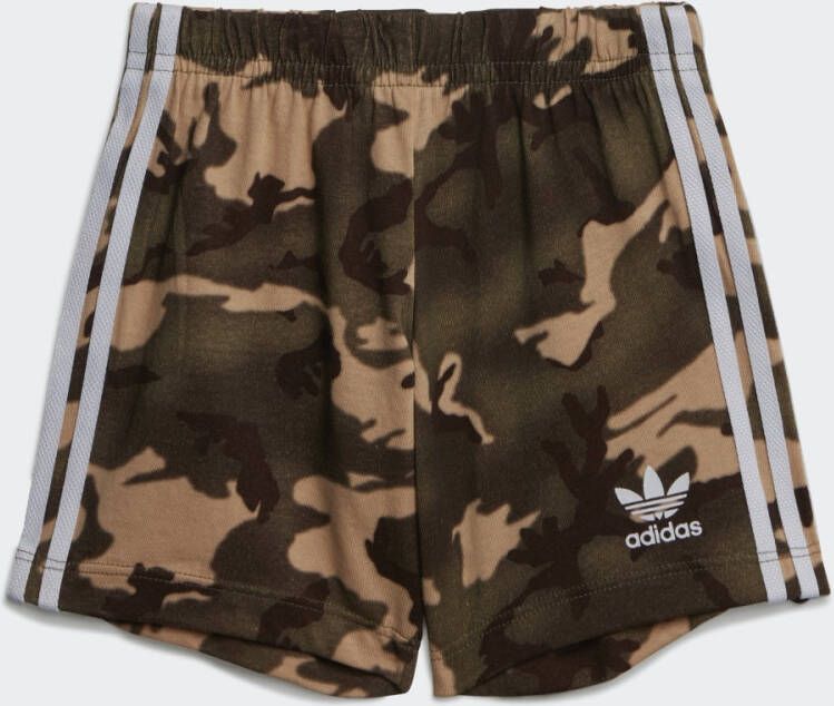 Adidas Originals Camo T-shirt en Short Set