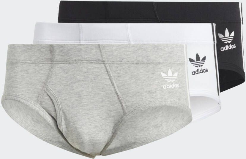Adidas Originals Comfort Flex Cotton 3-Stripes Slip (3 stuks)