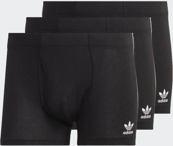 Adidas Originals Comfort Flex Cotton 3-Stripes Strakke Boxershort (3 stuks)