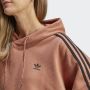 Adidas Originals Geknipte hoodie Brown Dames - Thumbnail 6
