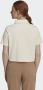 Adidas Originals Resort Cropped Zip Polohemd Polo's Kleding non-dyed maat: L beschikbare maaten:L - Thumbnail 4