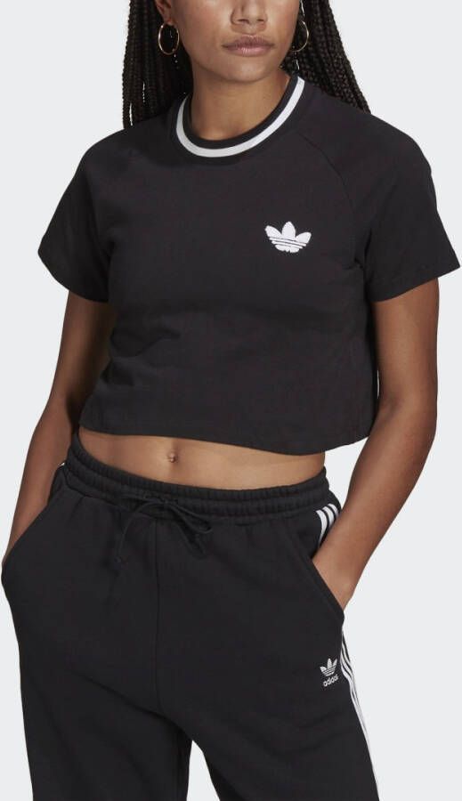 Adidas Originals Crop Top Rib T-shirt