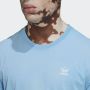 Adidas Blauw Wit Dye Tee Heren T-Shirt Blue Heren - Thumbnail 4