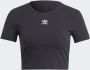 Adidas Originals Essentials Rib T-shirt T-shirts Kleding black maat: XS beschikbare maaten:XS S M L - Thumbnail 4