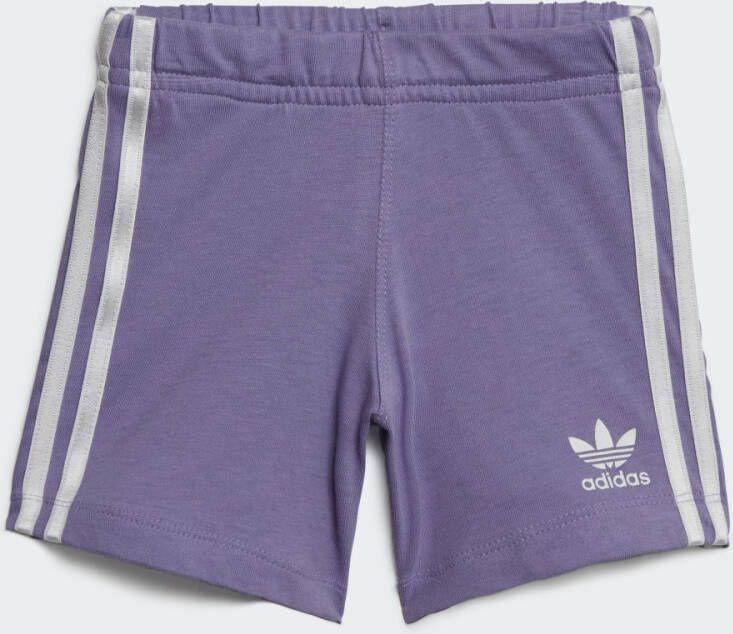 Adidas Originals Floral T-shirt en Short Set