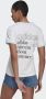 Adidas Grafisch T-shirt White Dames - Thumbnail 4