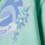 Adidas Originals Tijdloze Stijl Dames Grafische T-shirt Groen Dames - Thumbnail 6