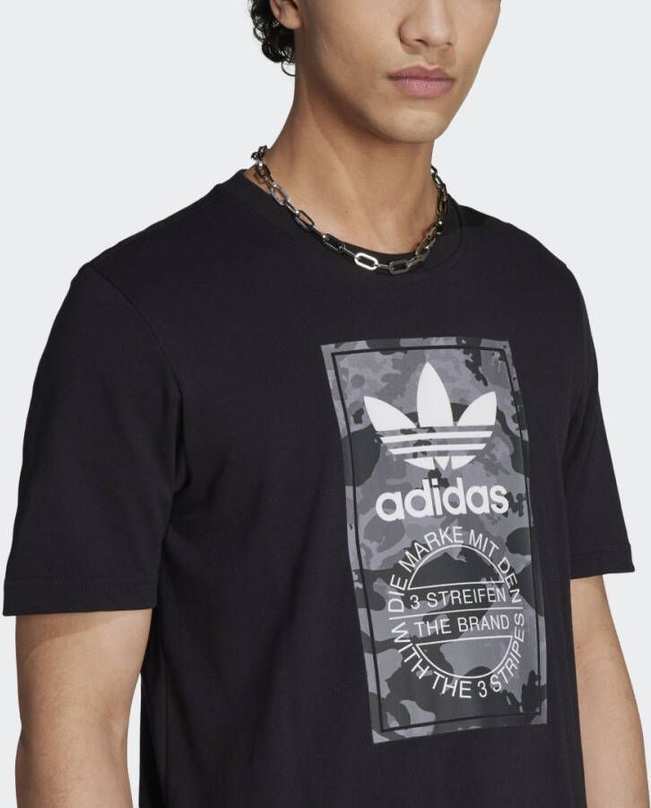 Adidas Originals Graphics Camo Tongue Label T-shirt
