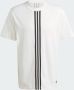 Adidas Iconisch Gestreept T-shirt White Heren - Thumbnail 4