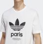 Adidas Originals Icone Paris City Originals T-shirt - Thumbnail 5