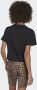 Adidas Women s Black T-shirt Zwart Dames - Thumbnail 4