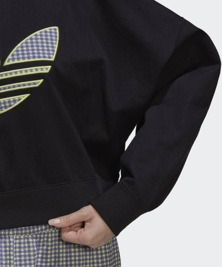 Adidas Originals Loose Sweatshirt met Trefoil Applicatie