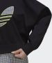 Adidas Originals Loose Sweatshirt met Trefoil Applicatie - Thumbnail 3