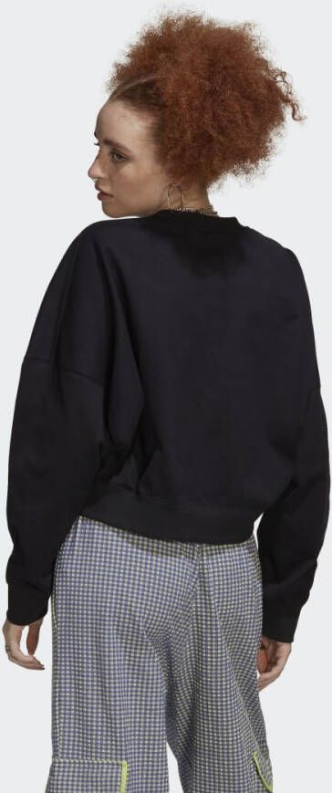 Adidas Originals Loose Sweatshirt met Trefoil Applicatie