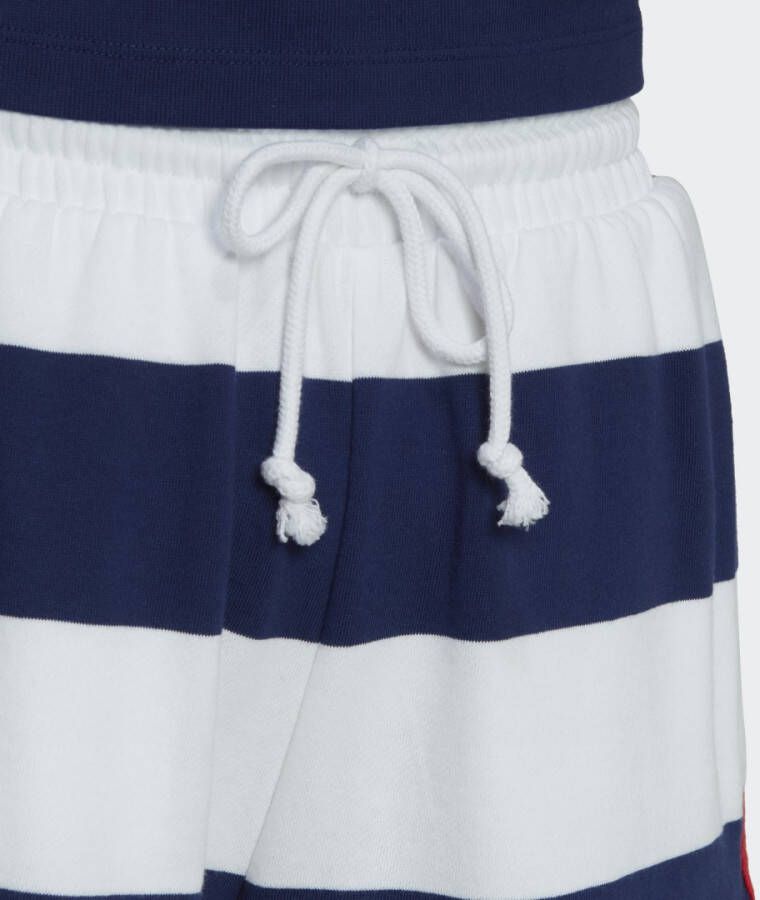 Adidas Originals Mid Waist Striped Short