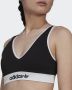 Adidas Originals Modern Flex Cotton Scoop Low Back Bralette - Thumbnail 2