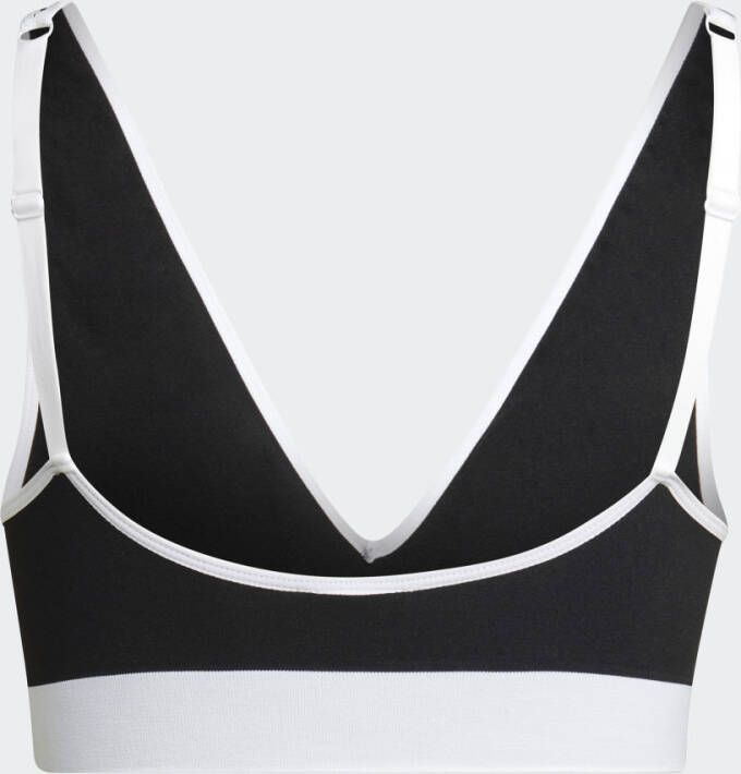Adidas Originals Modern Flex Cotton Scoop Low Back Bralette