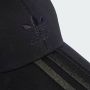 Adidas Originals Zwarte katoenen pet met geborduurd logo Zwart - Thumbnail 4