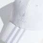 Adidas Originals Trendy Katoenen Pet met Iconisch Borduurwerk White - Thumbnail 4