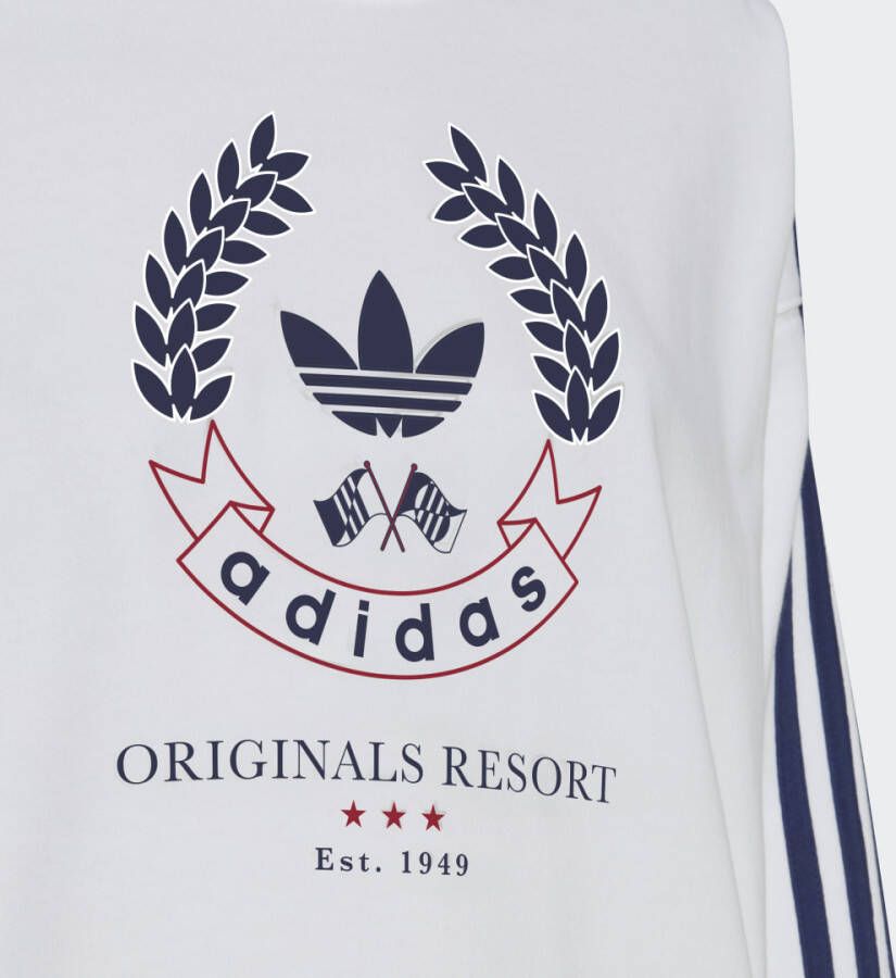 Adidas Originals Sweater met Crest Graphic