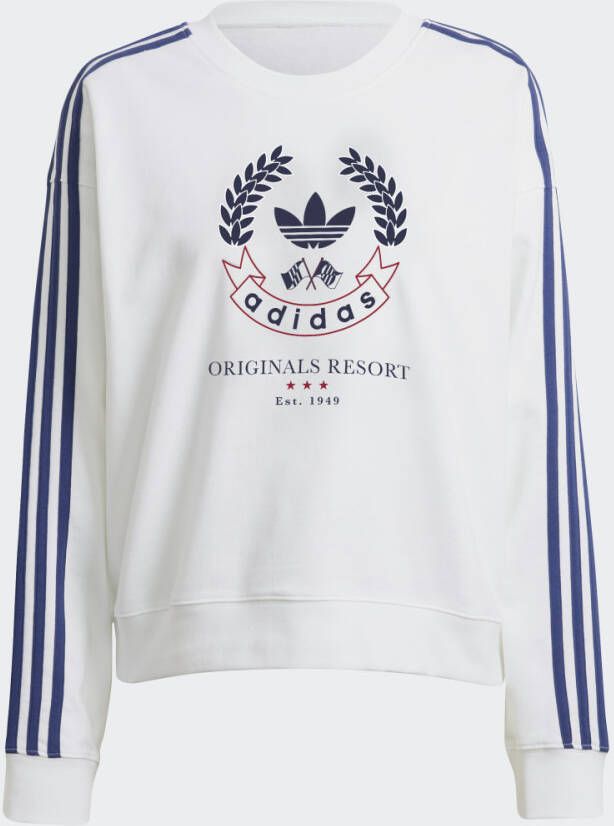 Adidas Originals Sweater met Crest Graphic