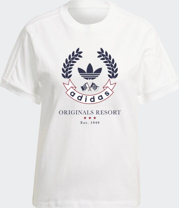 Adidas Originals T-shirt met Crest Graphic