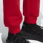 Adidas Originals Trainingsbroek met Relaxte Pasvorm en Geborstelde Fleece Structuur Rood Heren - Thumbnail 4