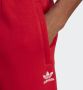 Adidas Originals Trainingsbroek met Relaxte Pasvorm en Geborstelde Fleece Structuur Rood Heren - Thumbnail 6