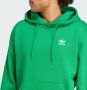 Adidas Originals Groene Trefoil Essentials Hoodie Groen Heren - Thumbnail 6