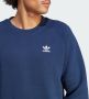 Adidas Originals Trefoil Essential Crew Sweatshirt Night Indigo- Heren Night Indigo - Thumbnail 7