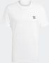 Adidas Trefoil Essentials Tee T-shirt White Heren - Thumbnail 4