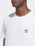 Adidas Trefoil Essentials Tee T-shirt White Heren - Thumbnail 5