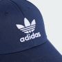 Adidas Originals pet donkerblauw wit Katoen Logo - Thumbnail 2