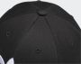Adidas Originals Zwarte Katoenen Baseballpet met Oversized Trefoil Logo Zwart Unisex - Thumbnail 8