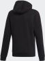 Adidas Originals unisex Adicolor hoodie zwart wit Sweater Katoen Capuchon 128 - Thumbnail 5
