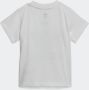Adidas Originals T-shirt + short donkerblauw wit Shirt + broek Katoen Ronde hals 62 - Thumbnail 2