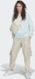 Adidas Lichtgewicht Crewneck Sweatshirt Bijna Blauw Blue Dames - Thumbnail 5