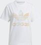 Adidas Originals Adicolor Trefoil T-shirt T-shirts Kleding white maat: XS beschikbare maaten:XS - Thumbnail 6