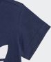Adidas Originals Adicolor T-shirt donkerblauw wit Katoen Ronde hals 104 - Thumbnail 4