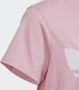 Adidas Originals Adicolor Trefoil T-shirt T-shirts Kids true pink white maat: 170 beschikbare maaten:170 - Thumbnail 2