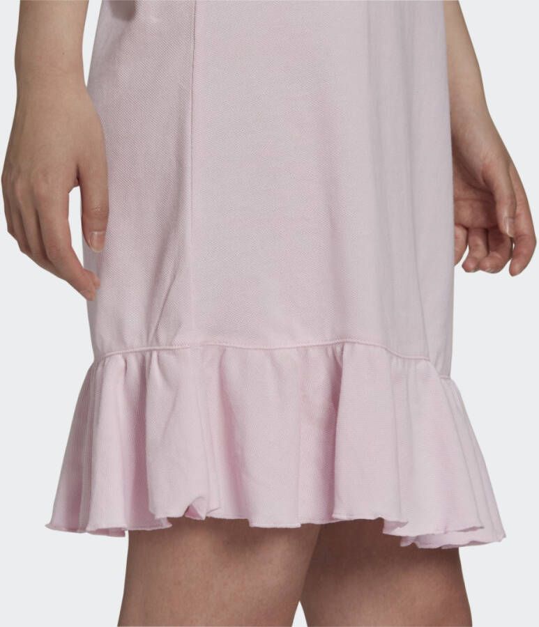 Adidas Originals Triple Trefoil Ruffle Jurk