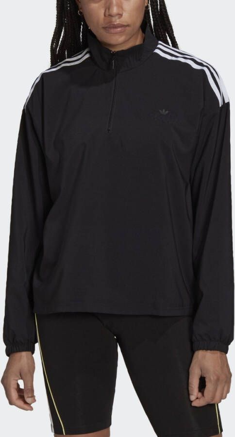 Adidas Originals Triple Trefoil Woven Sweatshirt